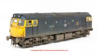 2777 Heljan Class 27 Diesel Locomotive number 27 032 in BR Blue livery with Highland Rail stag and weathered finish